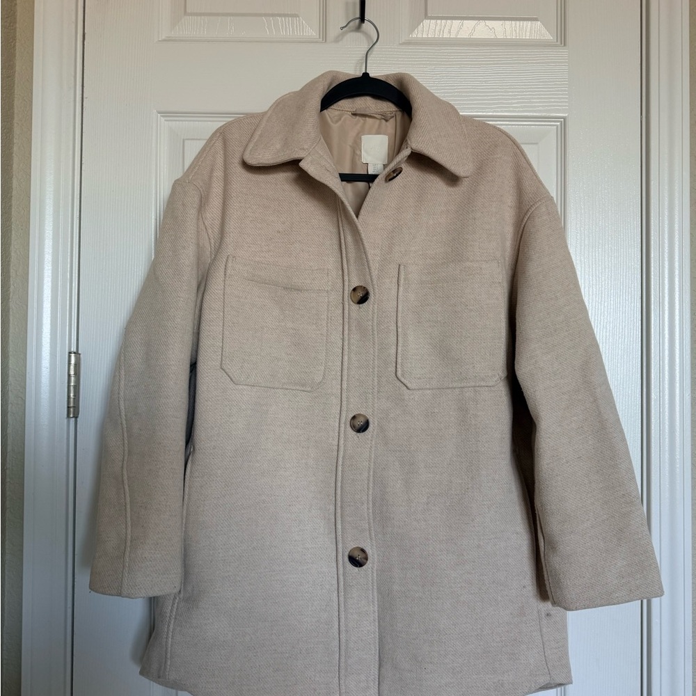 H&M Tan Utility Jacket